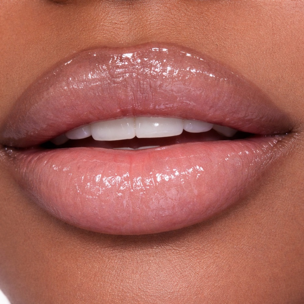 The Siren Beauty “Tease” Lip Gloss Soft Launch High Shine Nude Hydrating Gloss